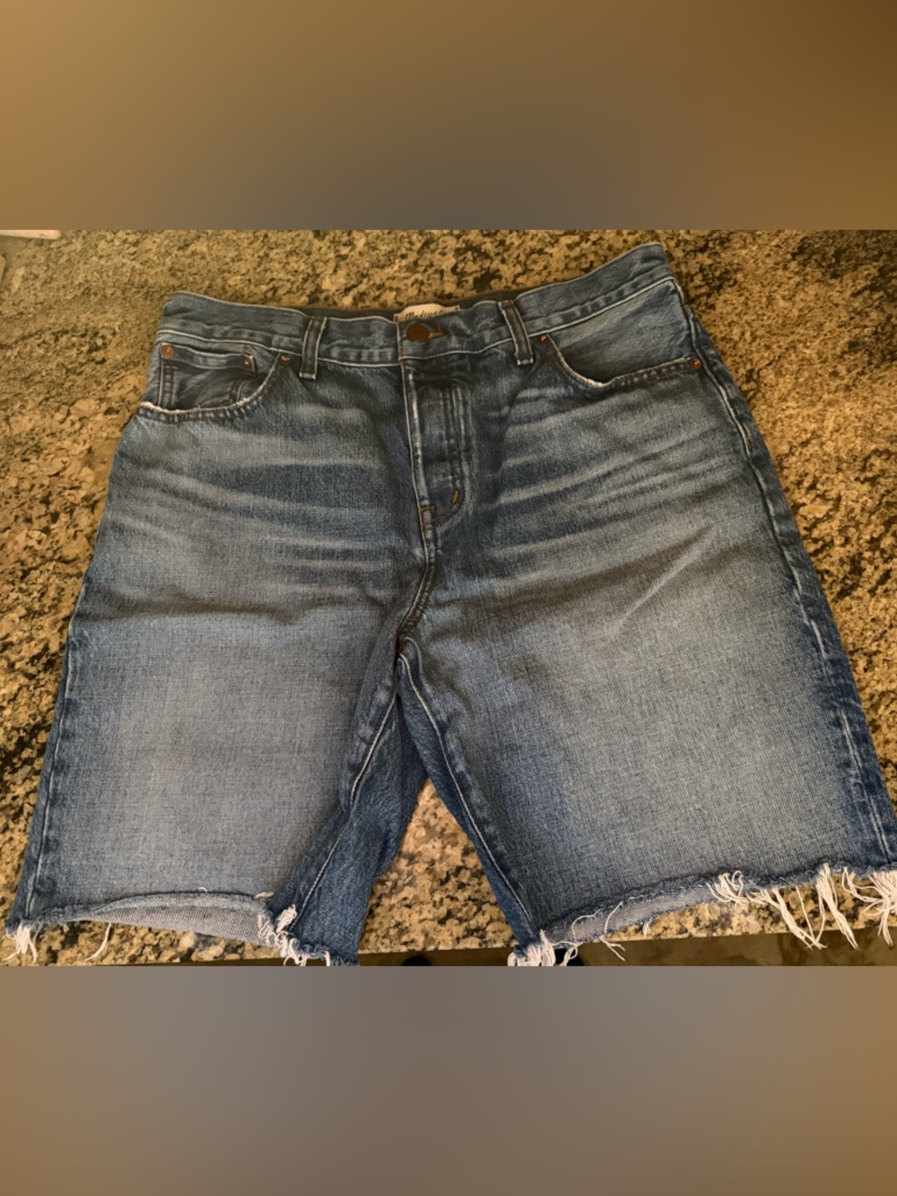 Madewell Light Blue Denim Shorts